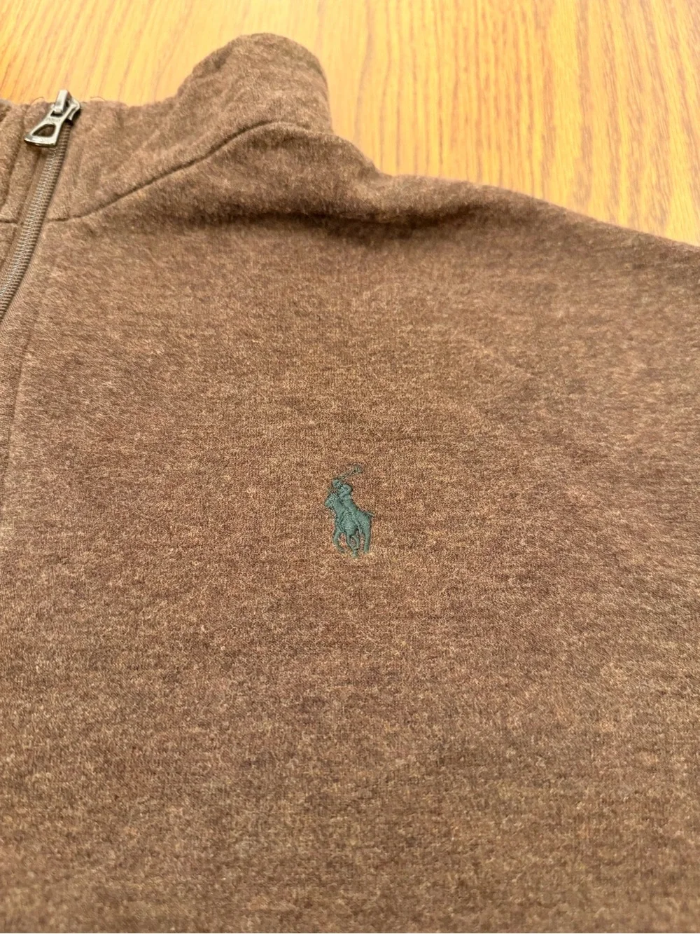 Polo by Ralph Lauren Brown Half-Zip Pullover